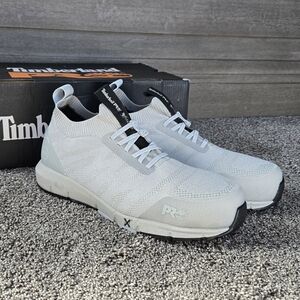 Timberland Women's Radius Knit Slip-On Composite Toe Work Sneaker NEW size 8.5